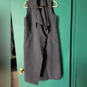 Zara Black Sleeveless Vest